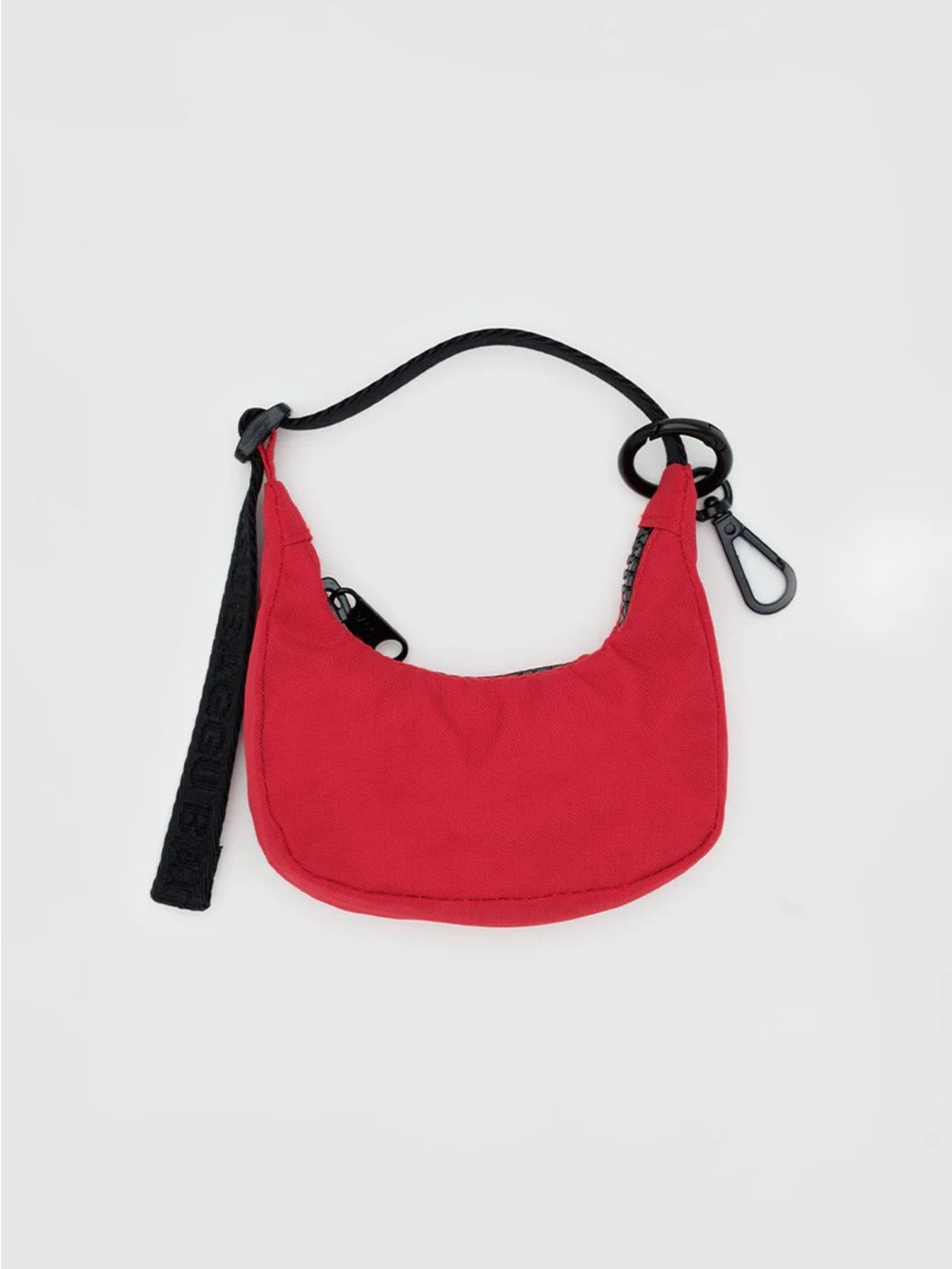 NWT Baggu Crescent Bag Charm in Candy Apple